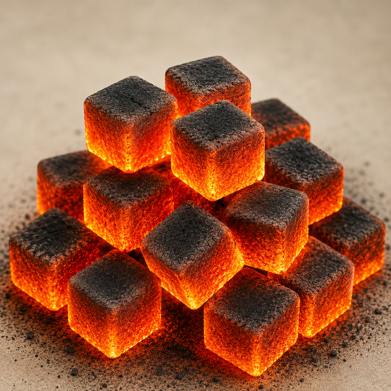 Tropicoal Prime cube shisha briquettes